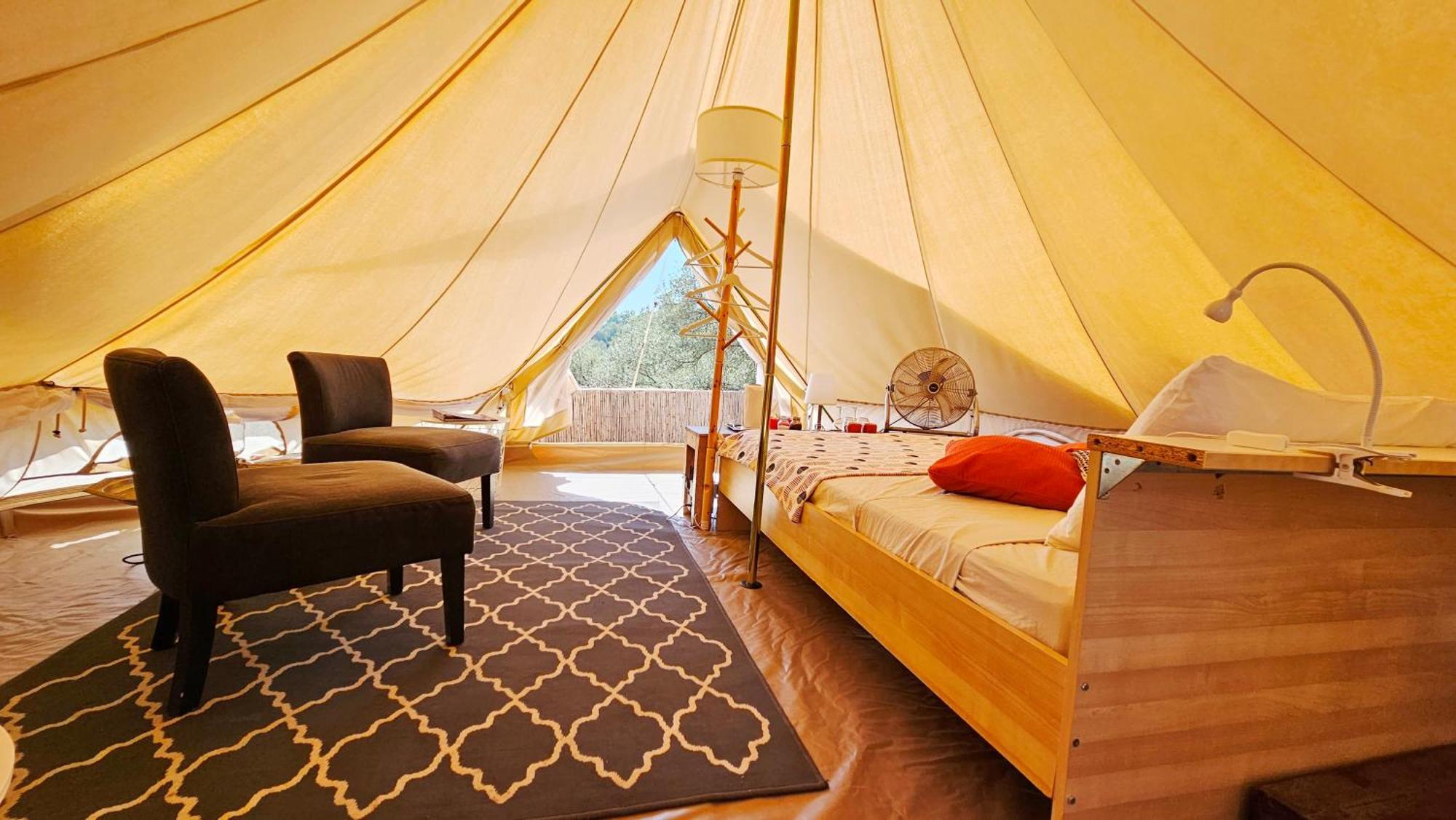 Campo Agave Luxury Tents Sayalonga Zewnętrze zdjęcie